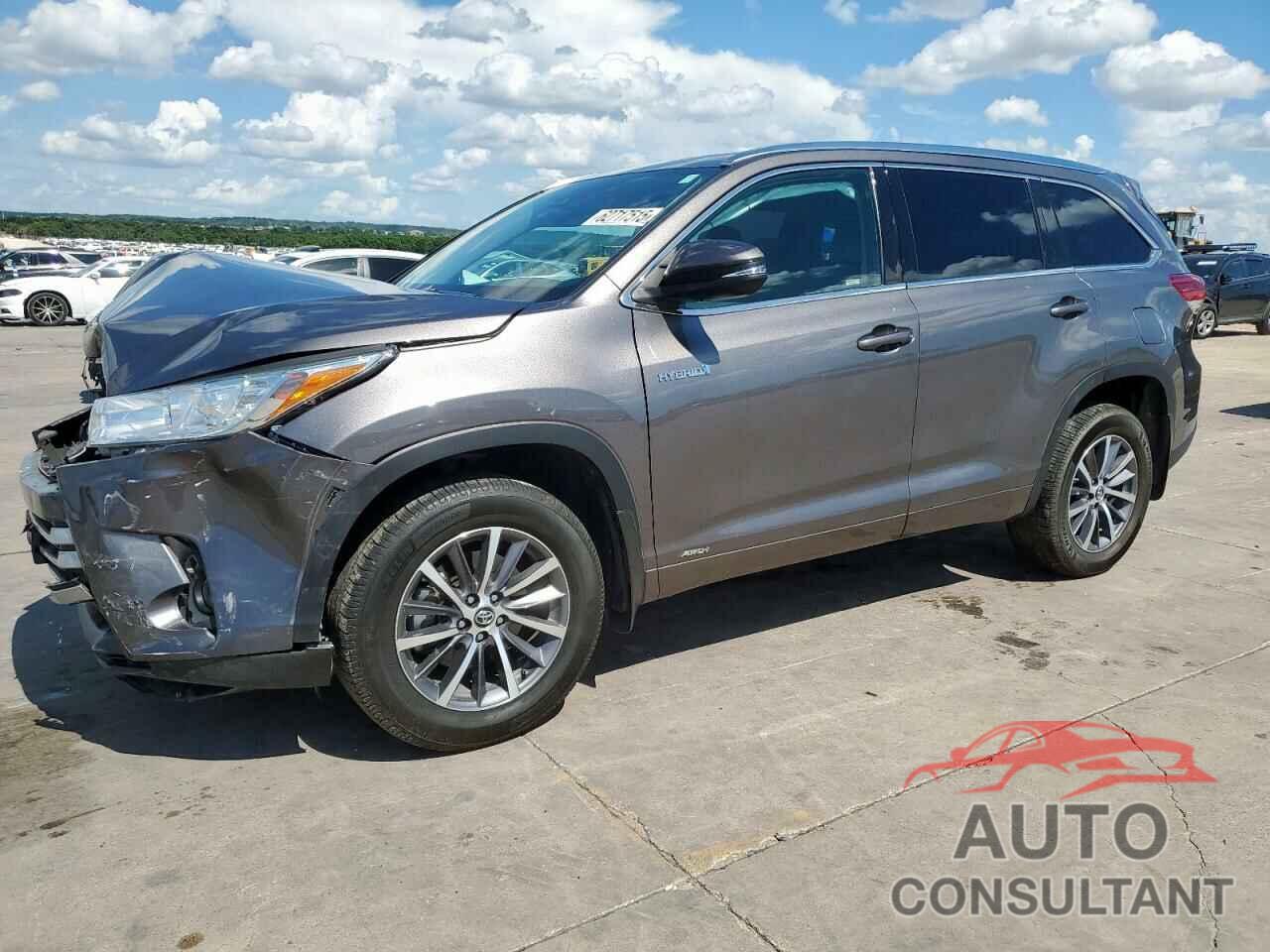 TOYOTA HIGHLANDER 2018 - 5TDJGRFH1JS045075