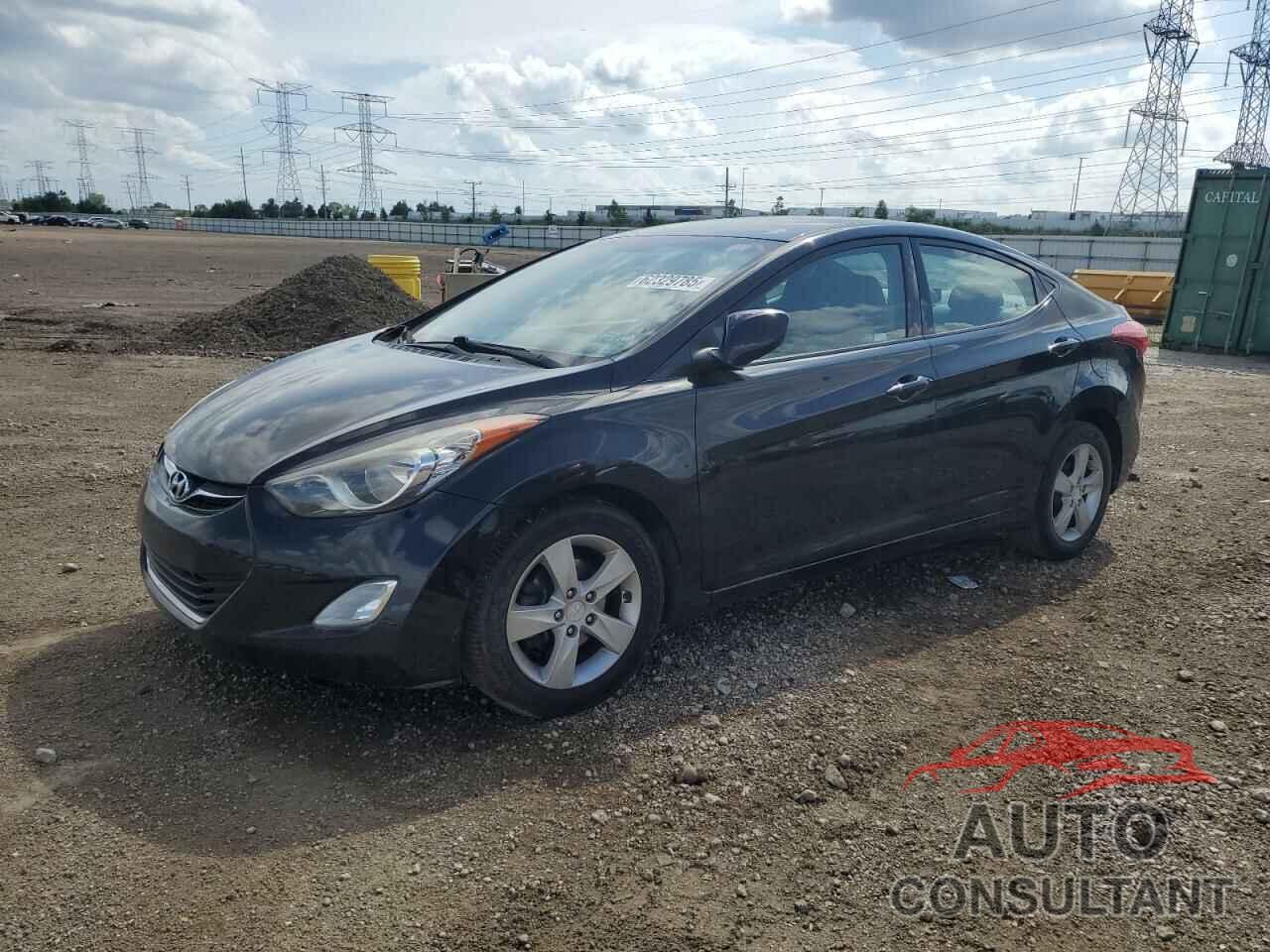 HYUNDAI ELANTRA 2013 - KMHDH4AE8DU652709