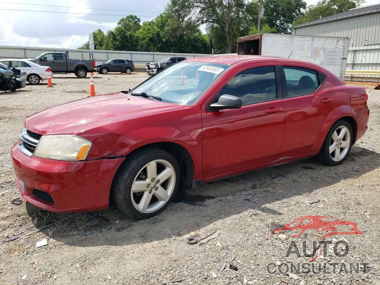 DODGE AVENGER 2013 - 1C3CDZAB9DN517025