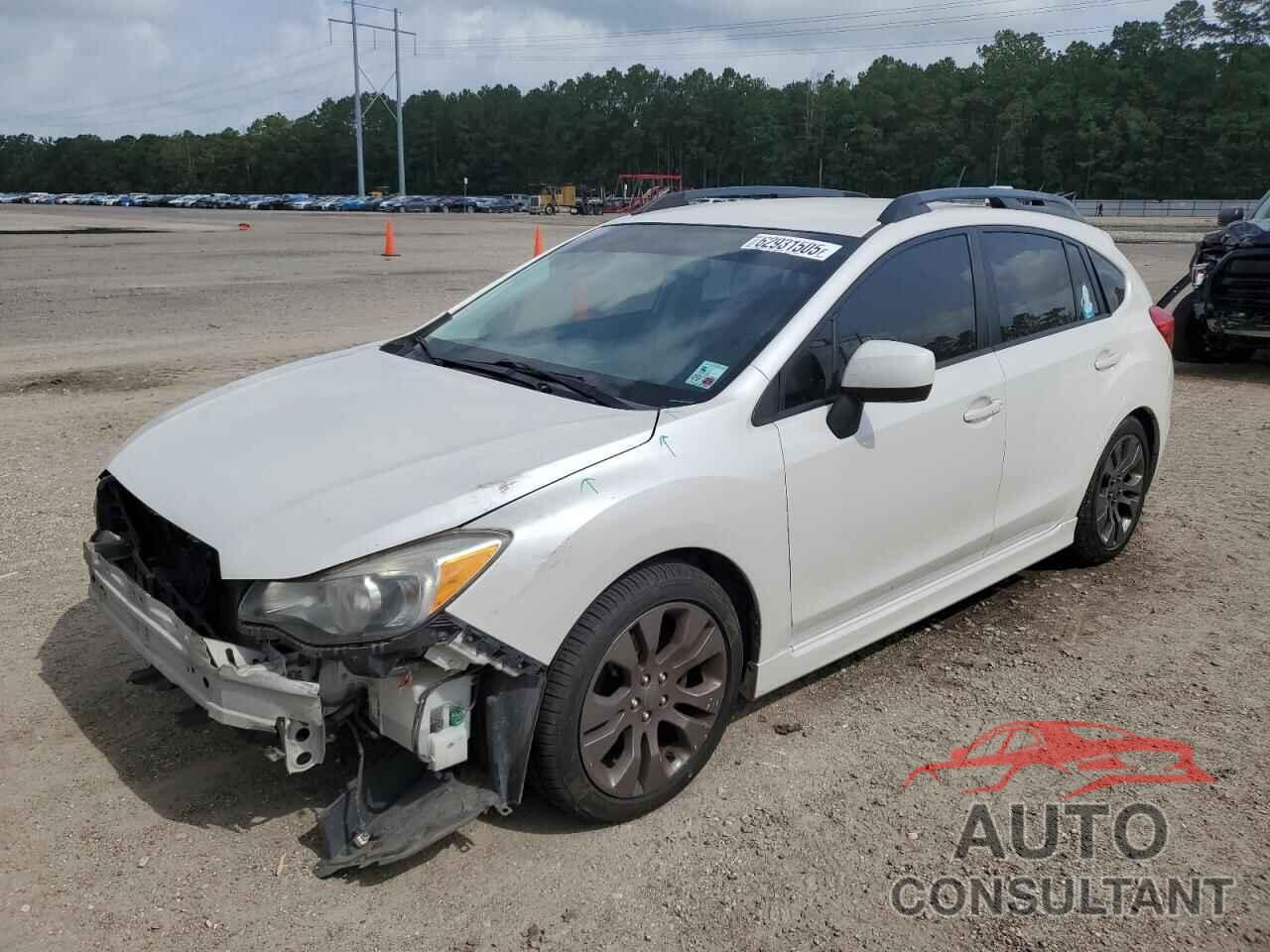 SUBARU IMPREZA 2012 - JF1GPAR68CH244367