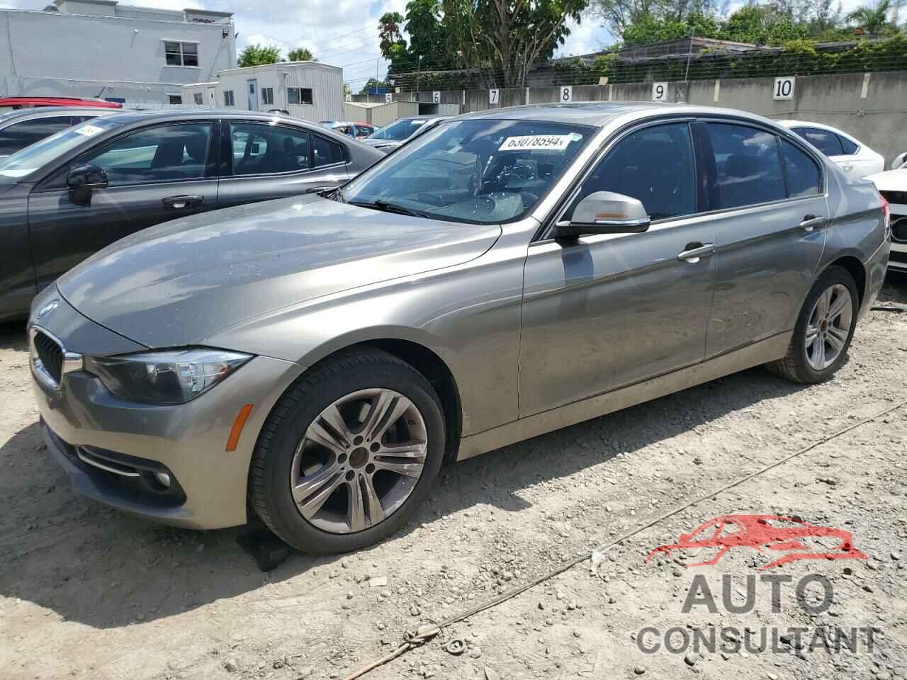 BMW 3 SERIES 2016 - WBA8E9G55GNT83292