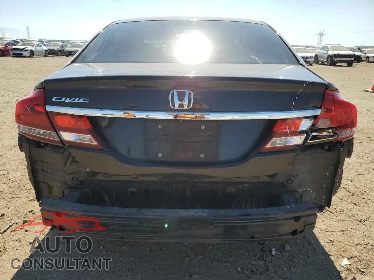 HONDA CIVIC 2013 - 19XFB2F88DE256610