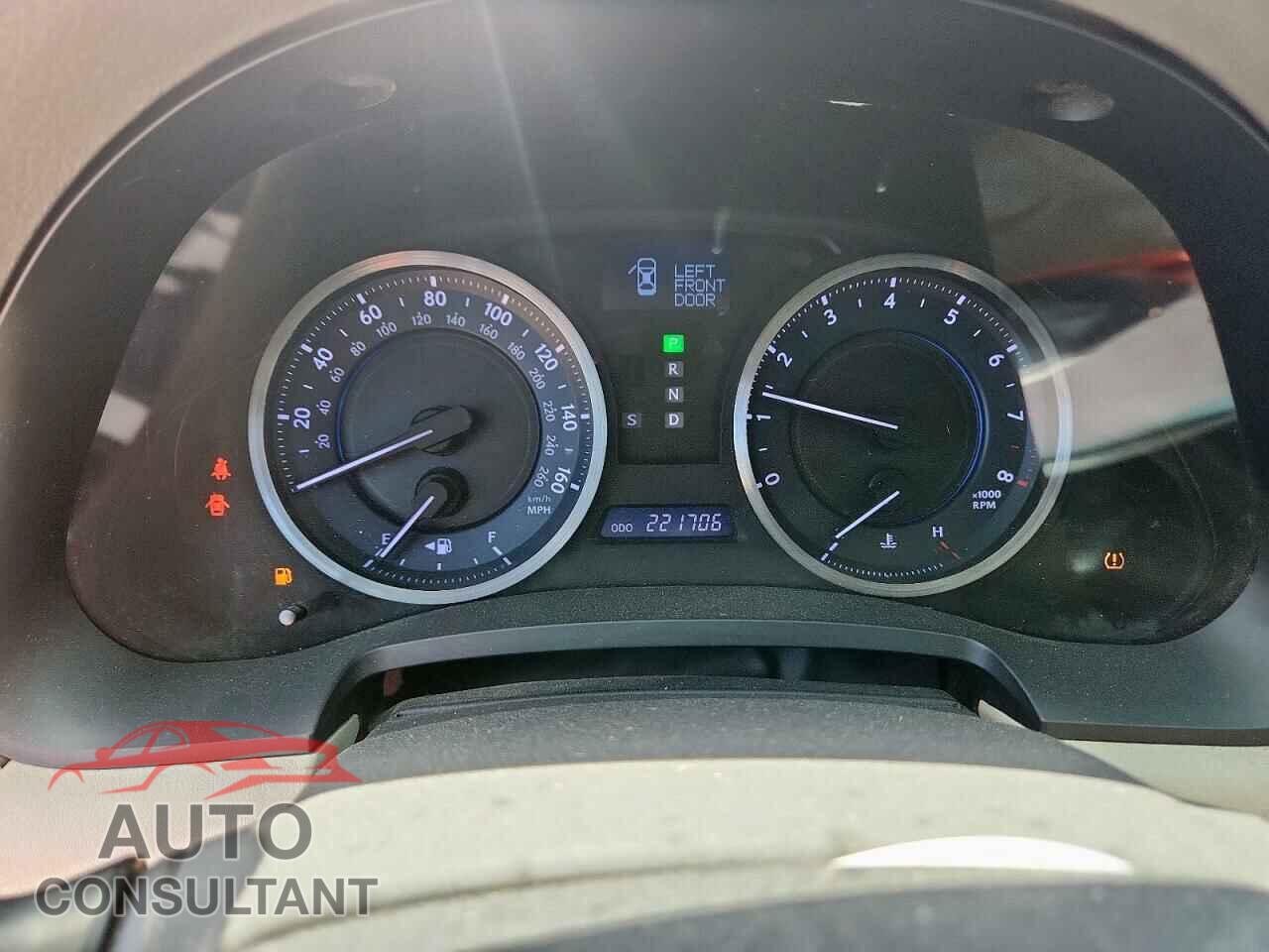 LEXUS IS 2011 - JTHBF5C24B5144155