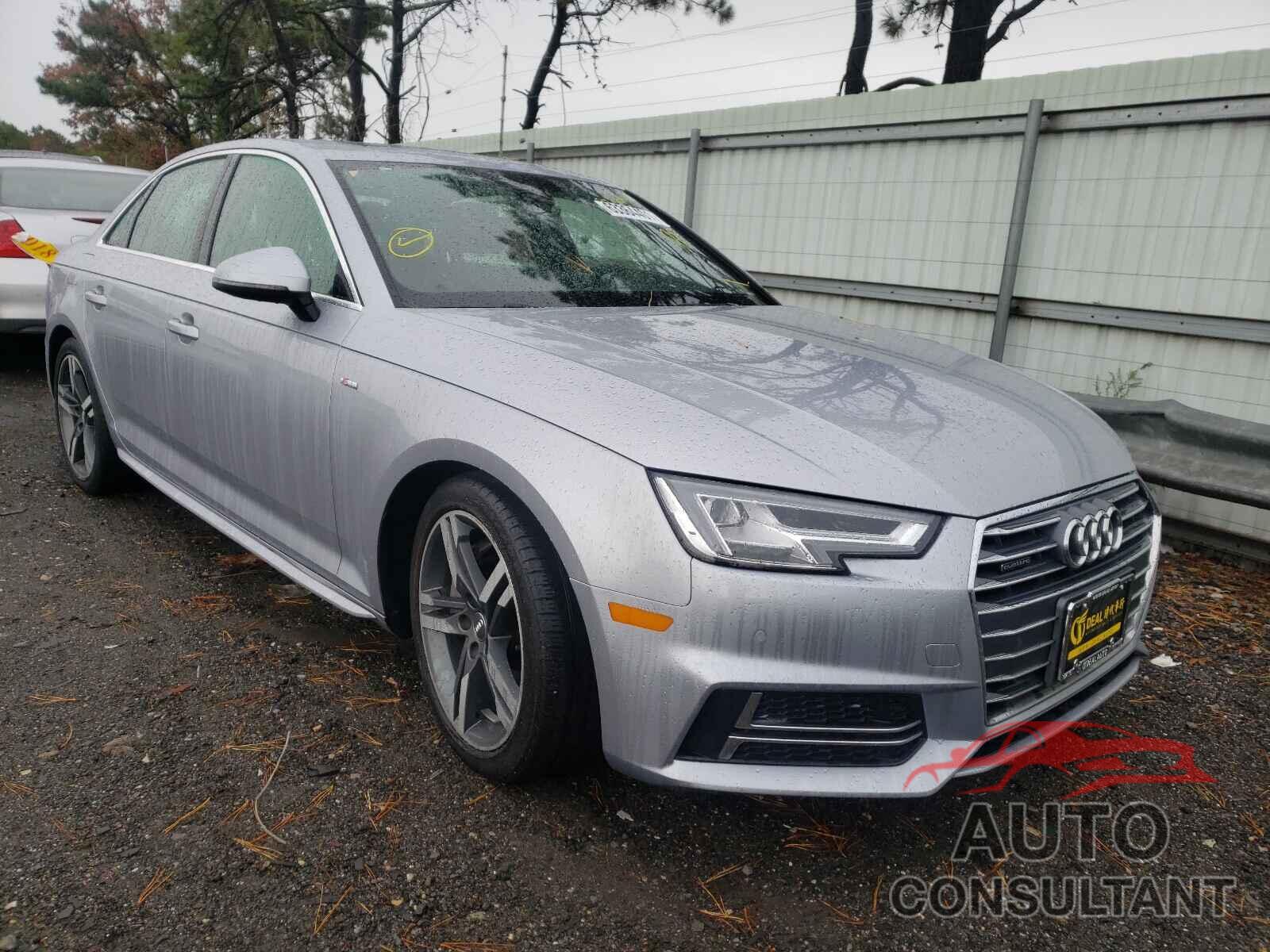 AUDI A4 2017 - WAUENAF40HN025614