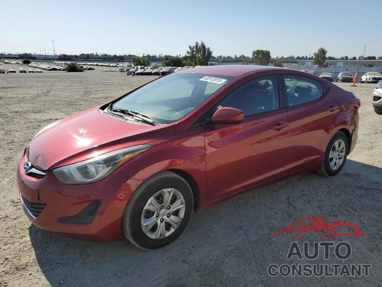 HYUNDAI ELANTRA 2016 - 5NPDH4AE7GH773234
