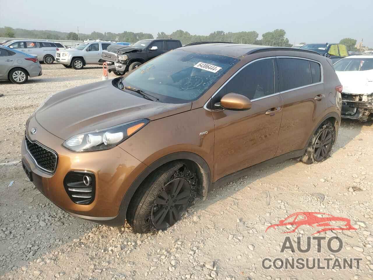 KIA SPORTAGE 2017 - KNDPMCAC4H7237543