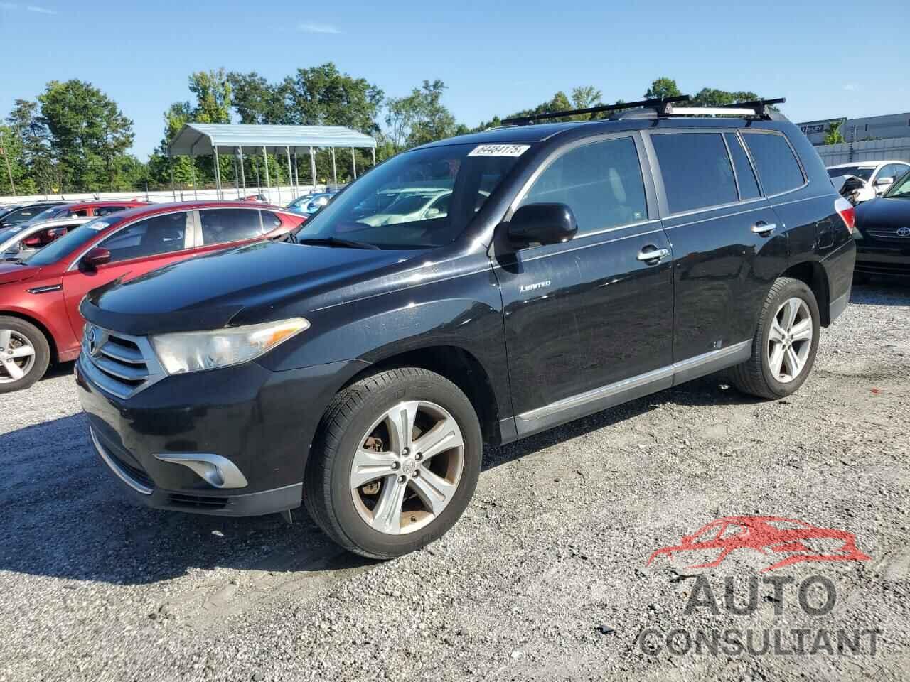 TOYOTA HIGHLANDER 2012 - 5TDDK3EH3CS120646