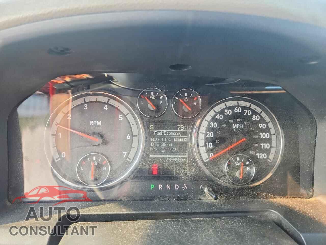 DODGE RAM 1500 2012 - 1C6RD7LT9CS184283