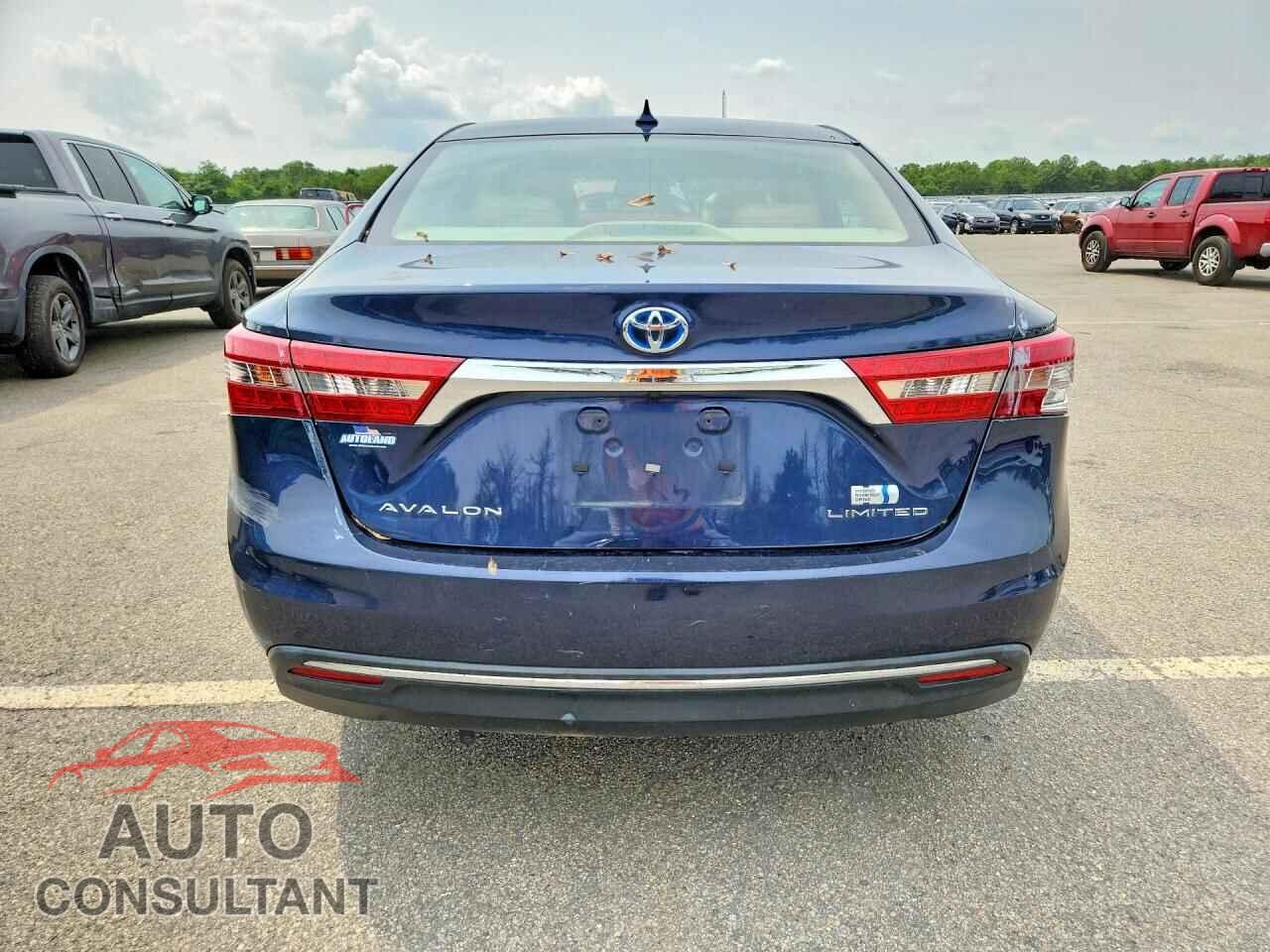 TOYOTA AVALON 2018 - 4T1BD1EB8JU060109