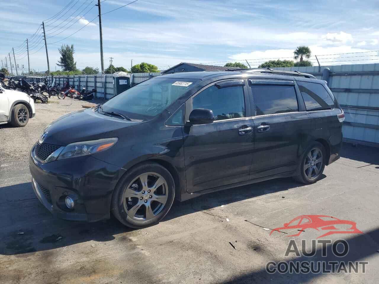 TOYOTA SIENNA 2017 - 5TDXZ3DC7HS858021