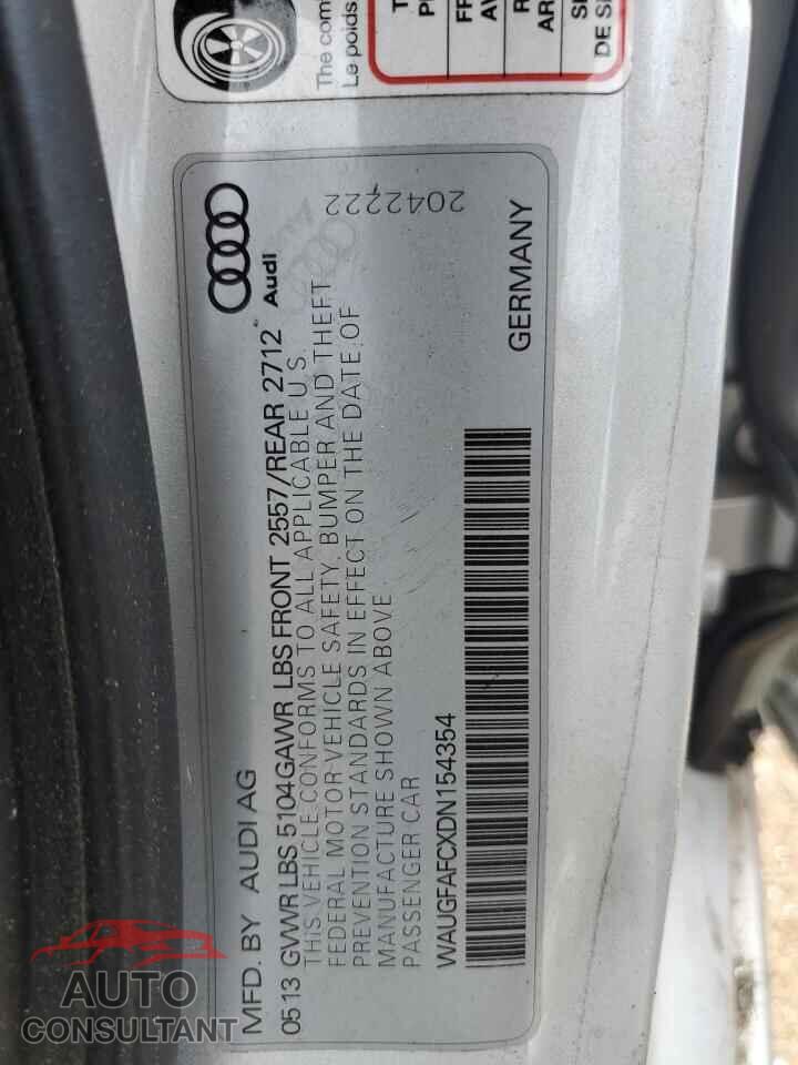 AUDI A6 2013 - WAUGFAFCXDN154354