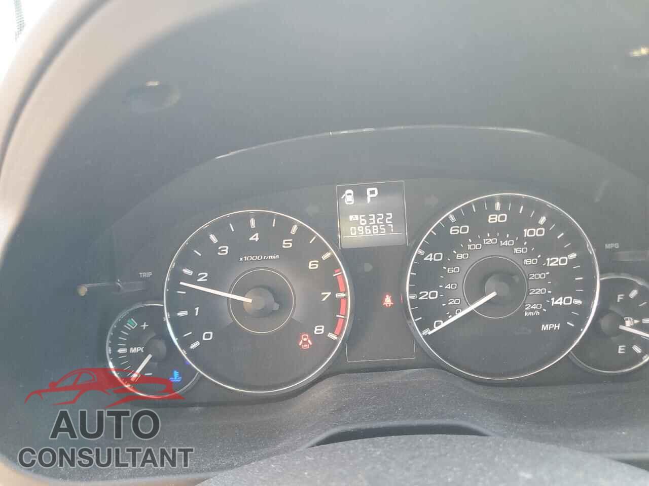 SUBARU OUTBACK 2011 - 4S4BRBCC5B3348728