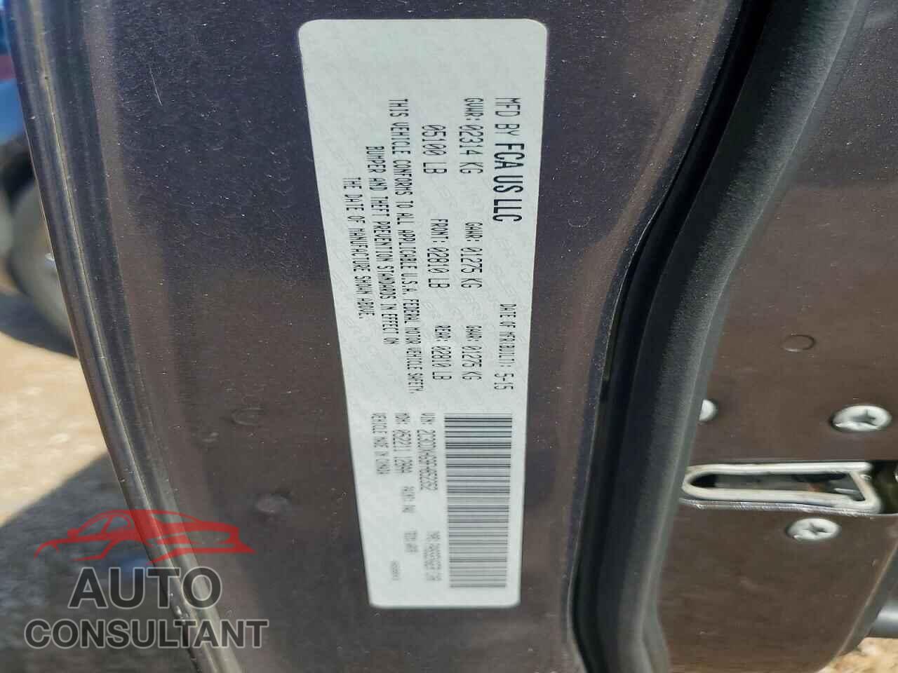 DODGE CHARGER 2015 - 2C3CDXHG9FH852352