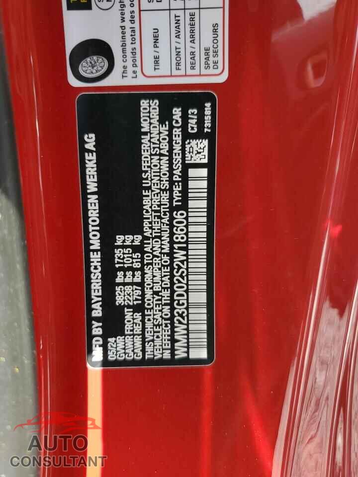 MINI COOPER 2025 - WMW23GD02S2W18606