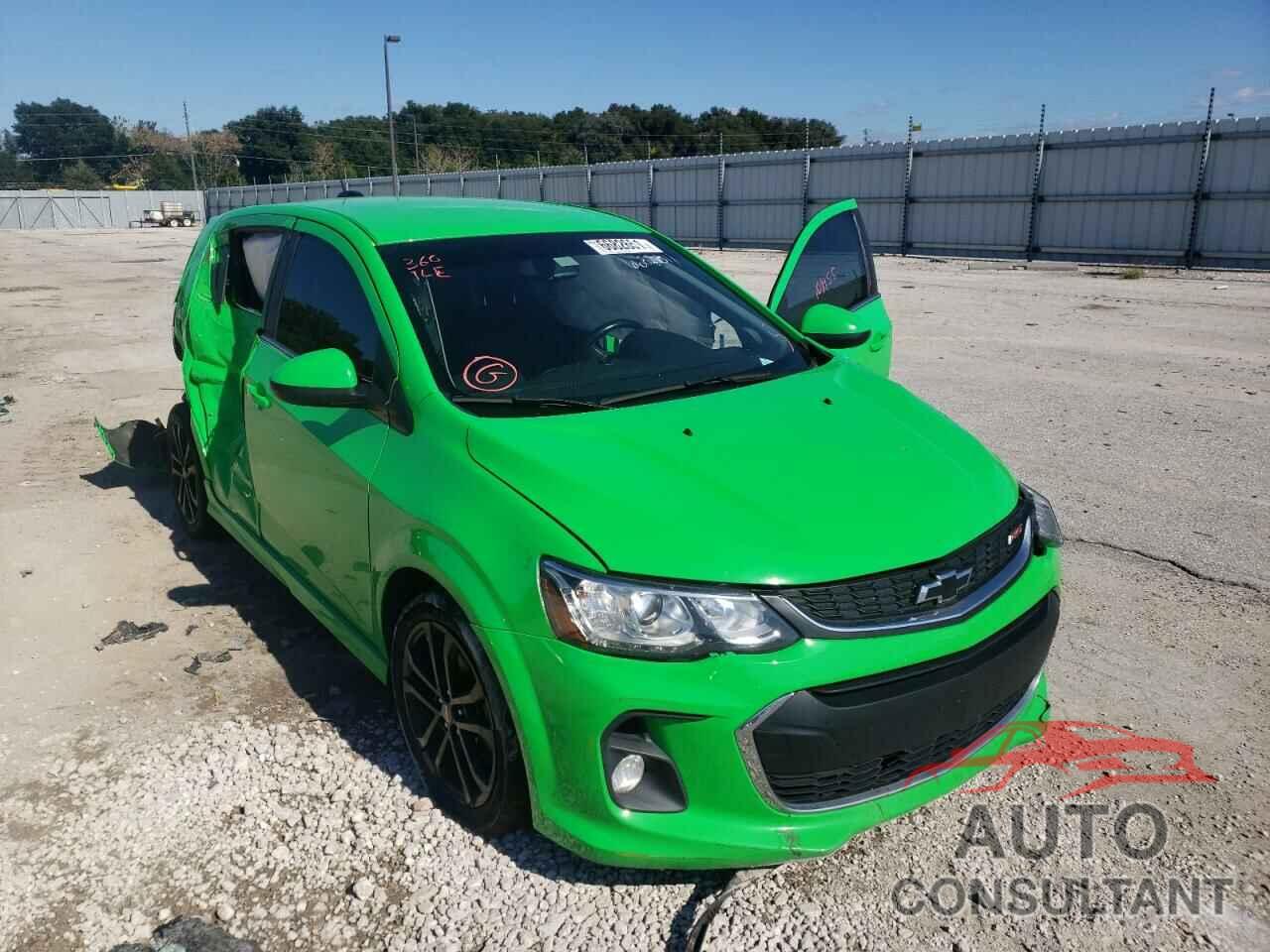 CHEVROLET SONIC 2017 - 1G1JD6SB1H4149704