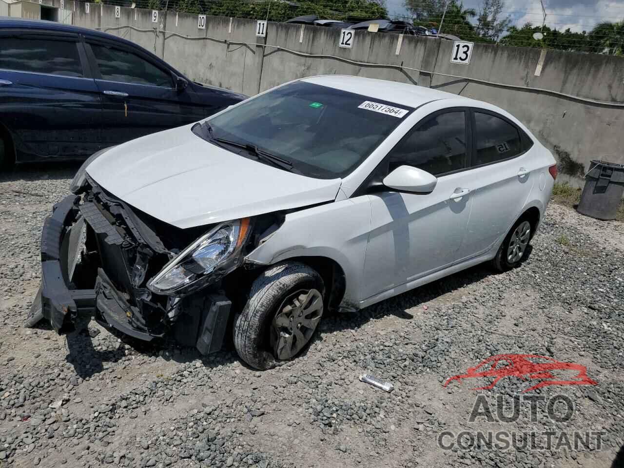 HYUNDAI ACCENT 2017 - KMHCT4AE7HU202209