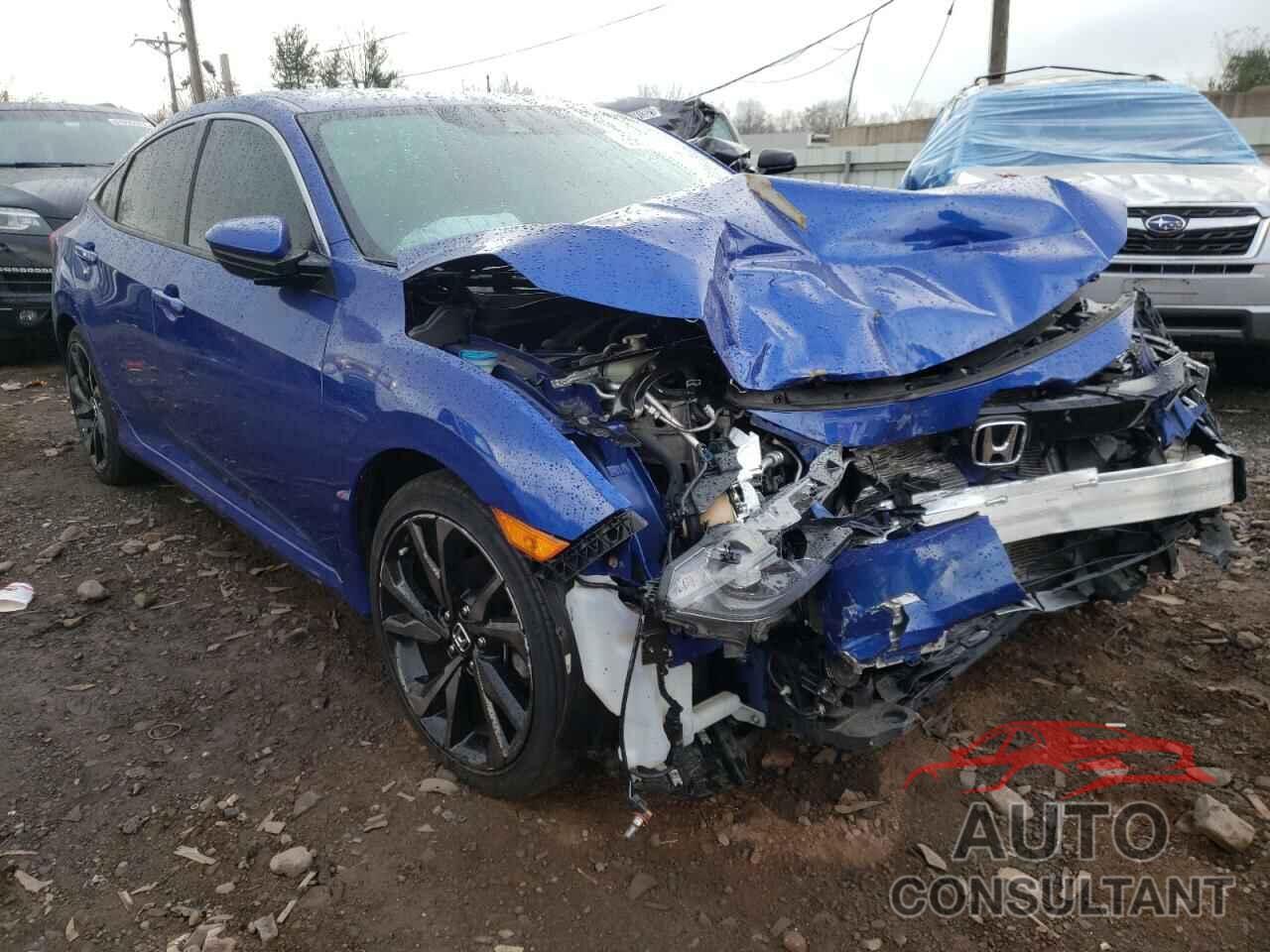 HONDA CIVIC 2019 - 2HGFC2F86KH576735