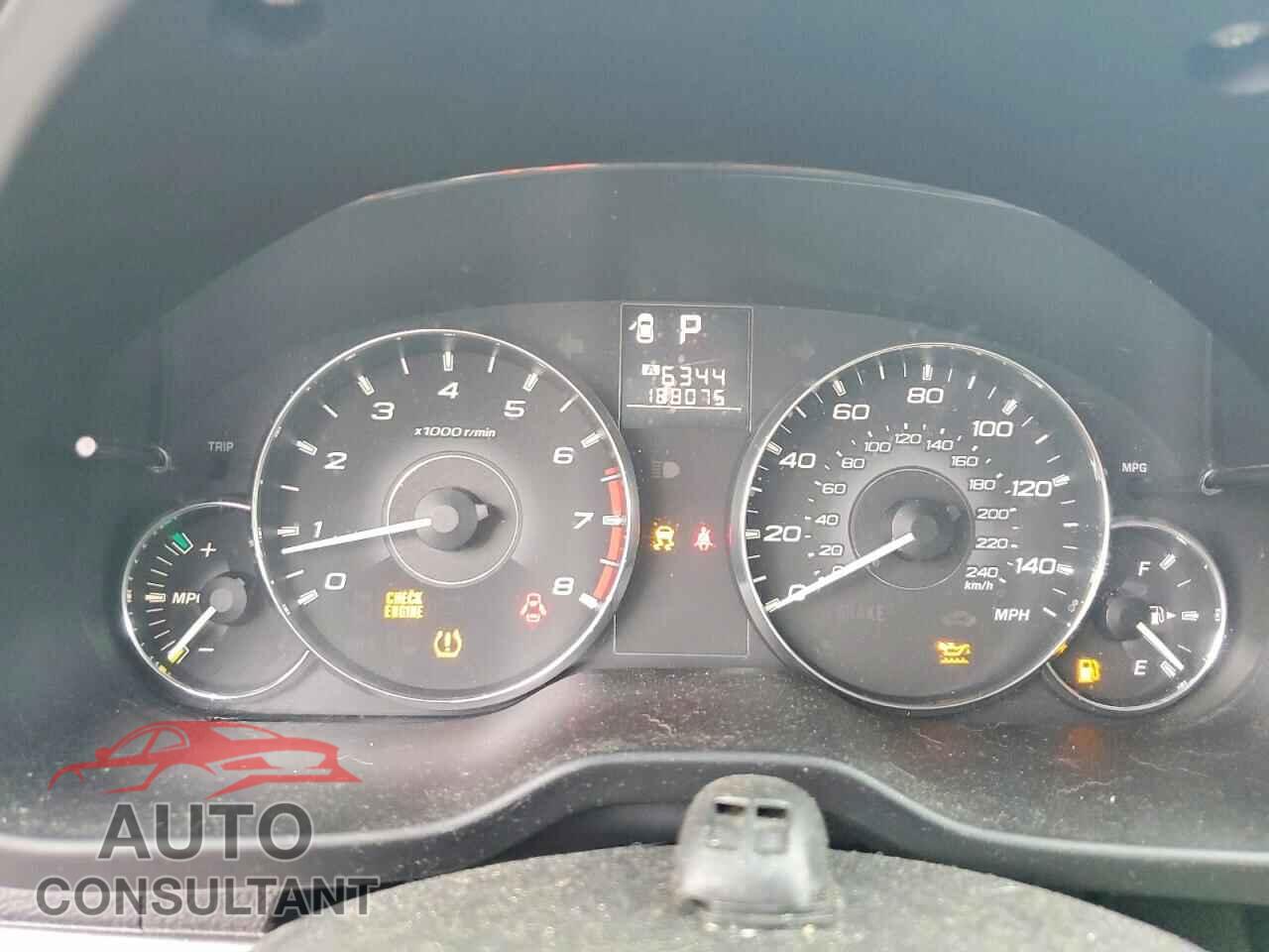 SUBARU OUTBACK 2011 - 4S4BRBCC0B3419205
