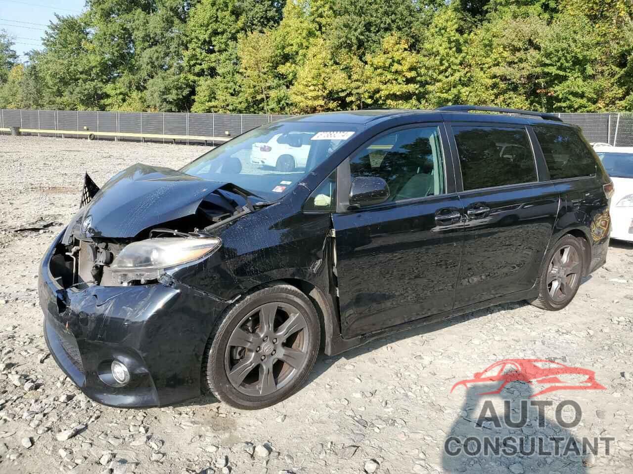 TOYOTA SIENNA 2017 - 5TDXZ3DC7HS885722