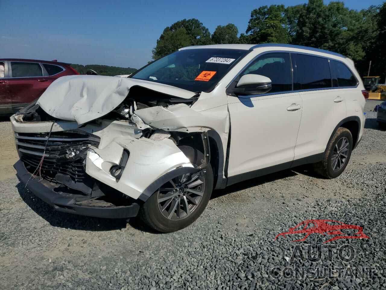 TOYOTA HIGHLANDER 2019 - 5TDKZRFHXKS338800