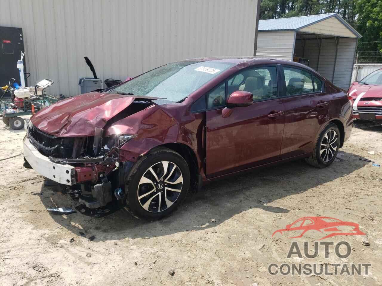 HONDA CIVIC 2013 - 19XFB2F86DE236761