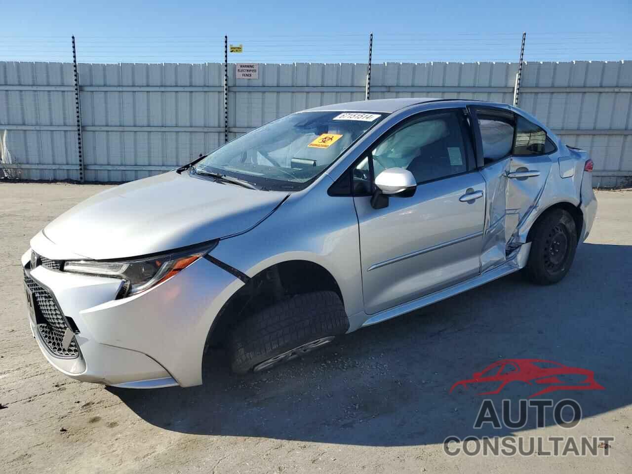 TOYOTA COROLLA 2020 - JTDEPRAE2LJ020653