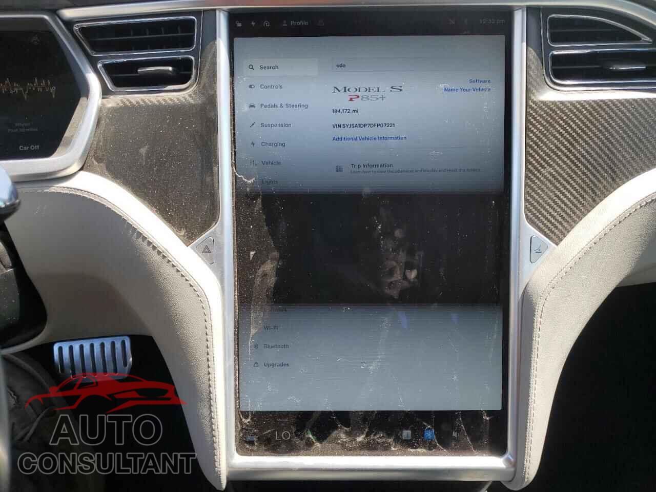 TESLA MODEL S 2013 - 5YJSA1DP7DFP07221