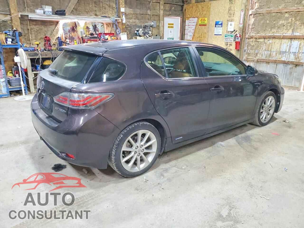 LEXUS CT 200 2012 - JTHKD5BH8C2073489