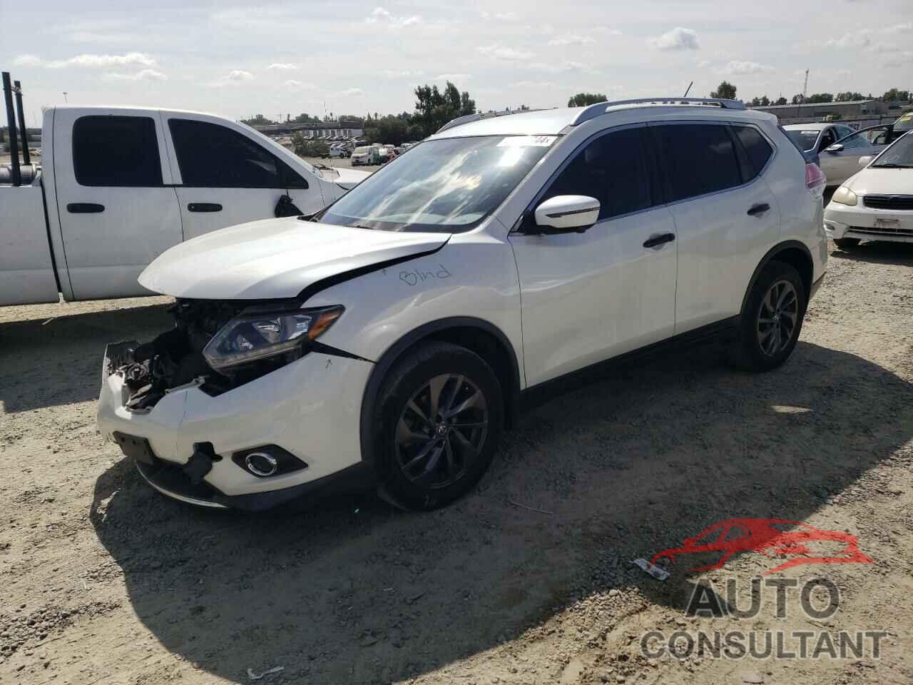 NISSAN ROGUE 2016 - KNMAT2MT1GP702549