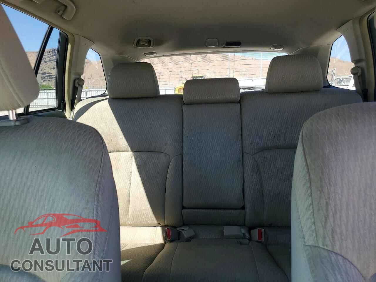 SUBARU OUTBACK 2012 - 4S4BRCCC3C3241345