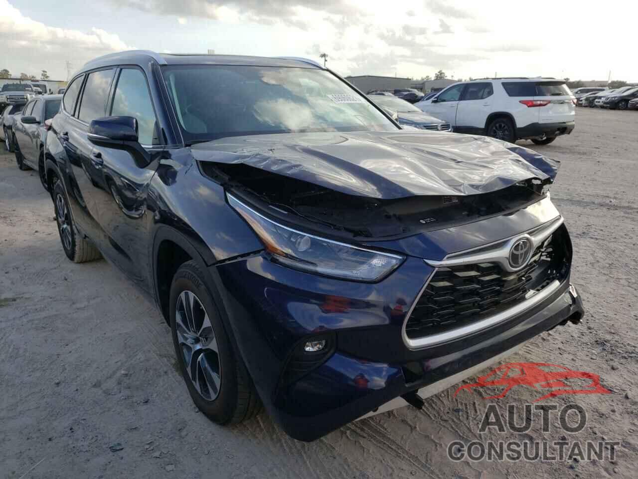 TOYOTA HIGHLANDER 2021 - 5TDHZRAH5MS067438