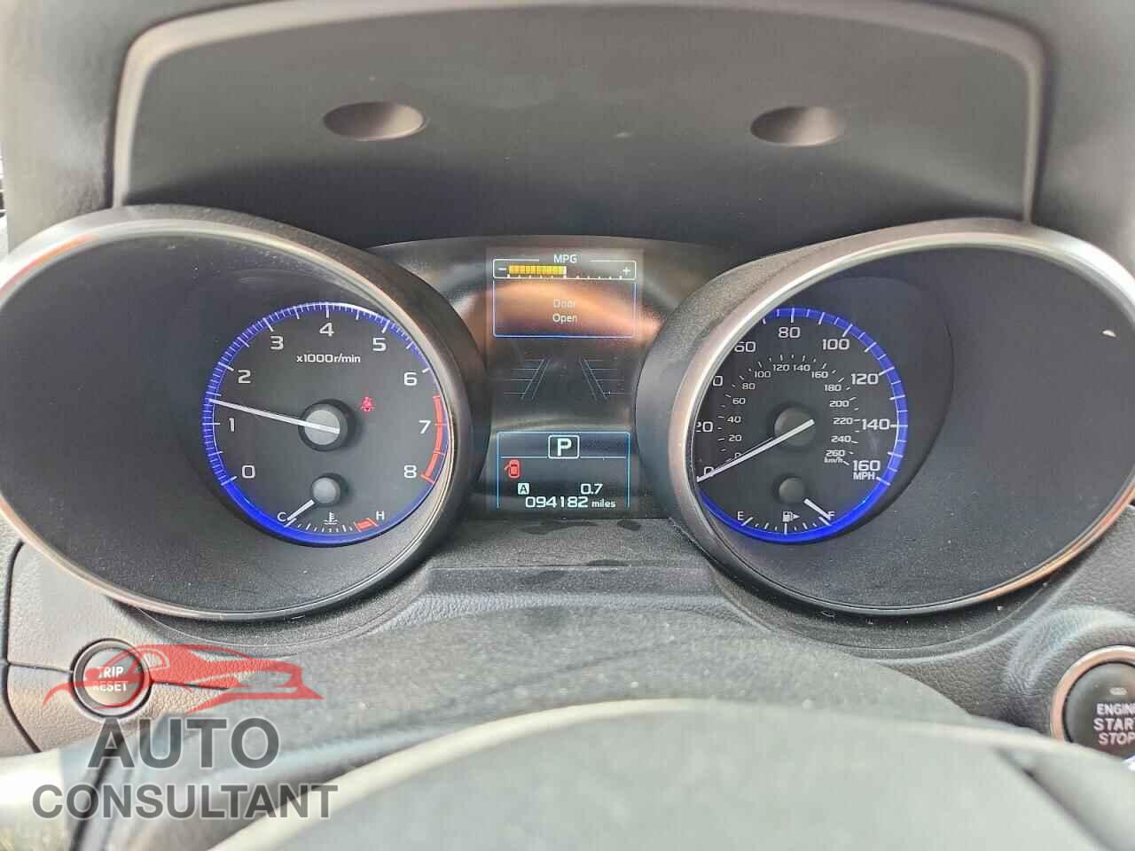 SUBARU OUTBACK 2017 - 4S4BSETC3H3330467