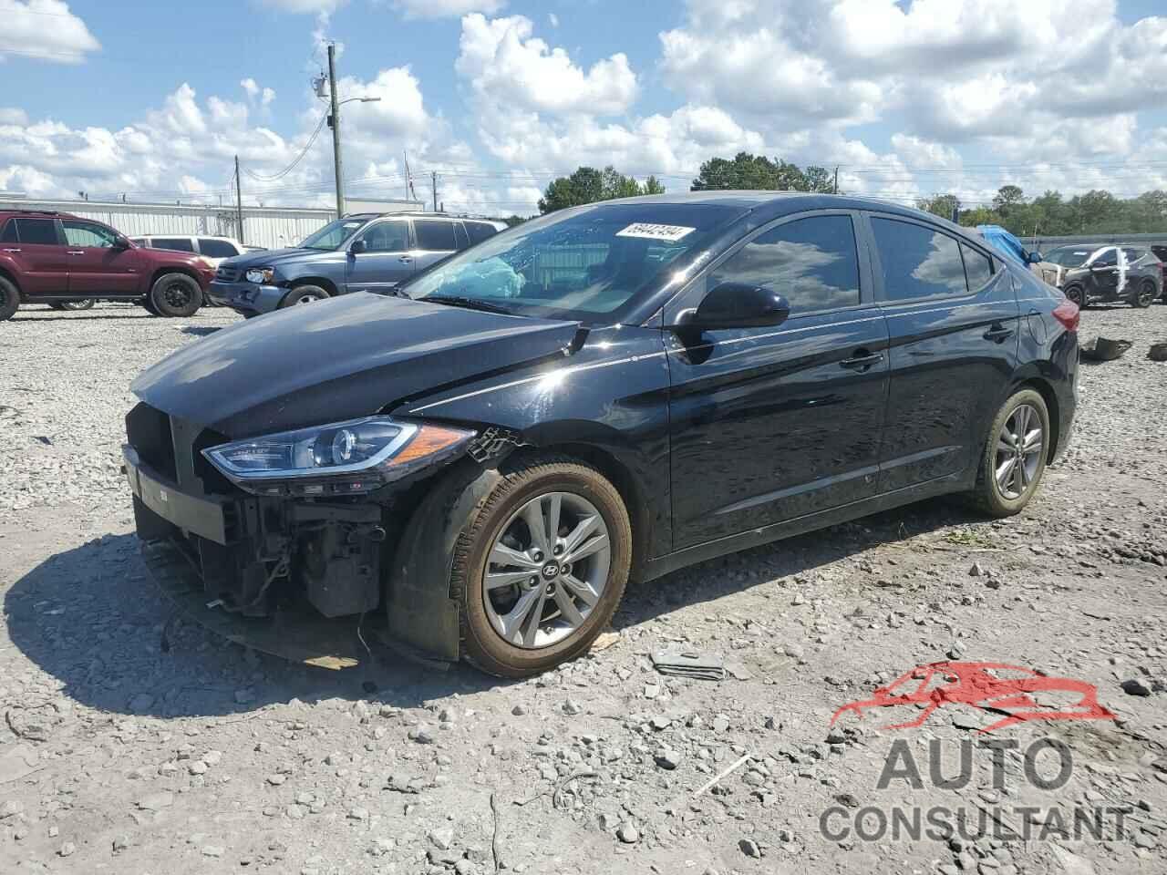 HYUNDAI ELANTRA 2017 - KMHD84LF4HU246955