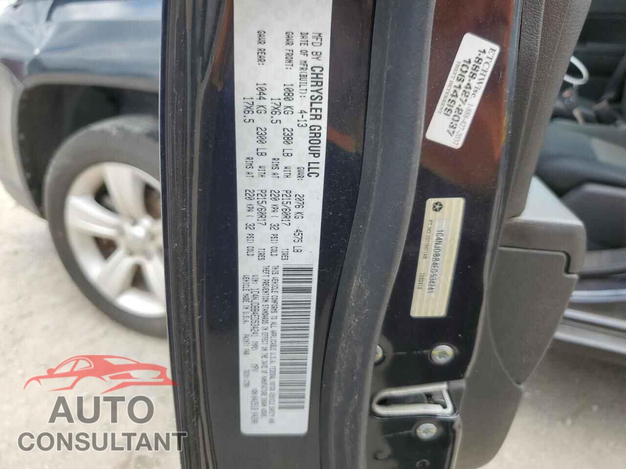 JEEP COMPASS 2014 - 1C4NJDBB4ED534241
