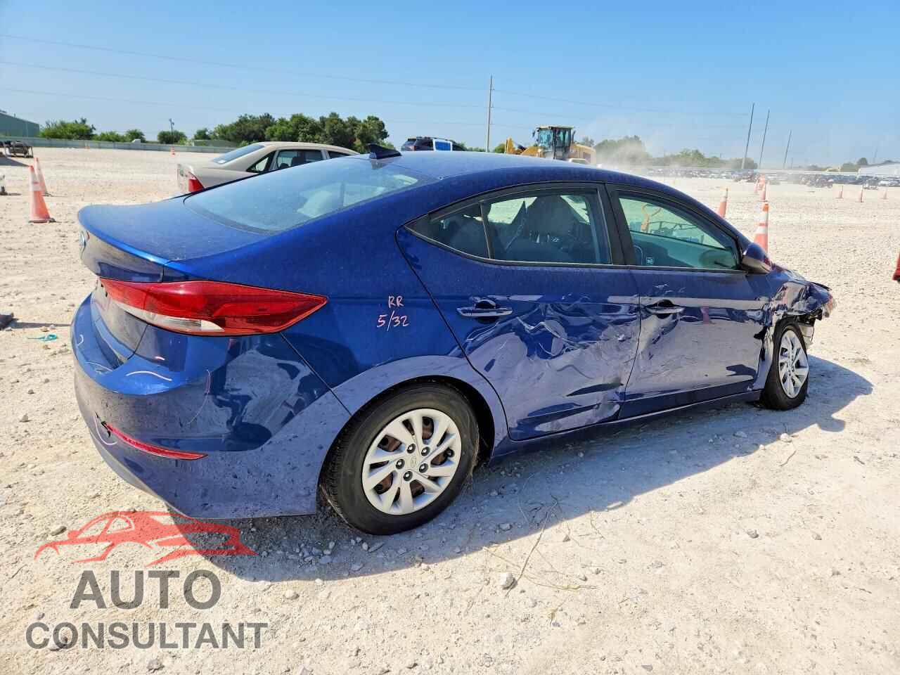 HYUNDAI ELANTRA 2017 - 5NPD74LF2HH180469