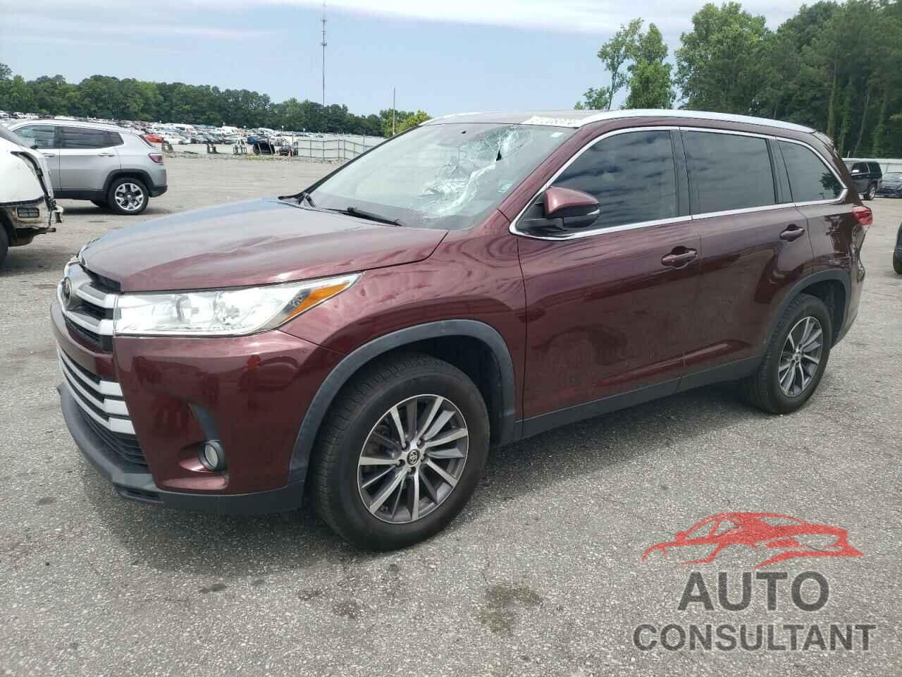 TOYOTA HIGHLANDER 2019 - 5TDKZRFH1KS345621