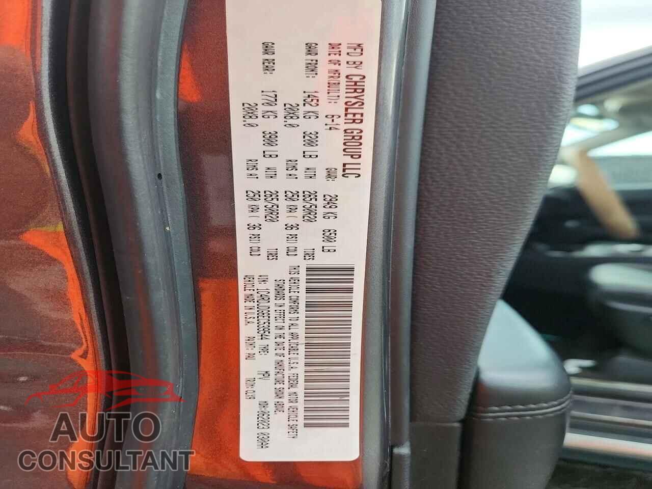 DODGE DURANGO 2014 - 1C4RDJDG6EC539544
