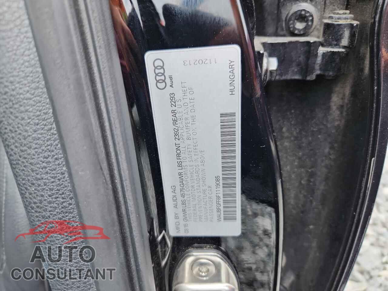 AUDI A3 2015 - WAUBFGFF8F1119085