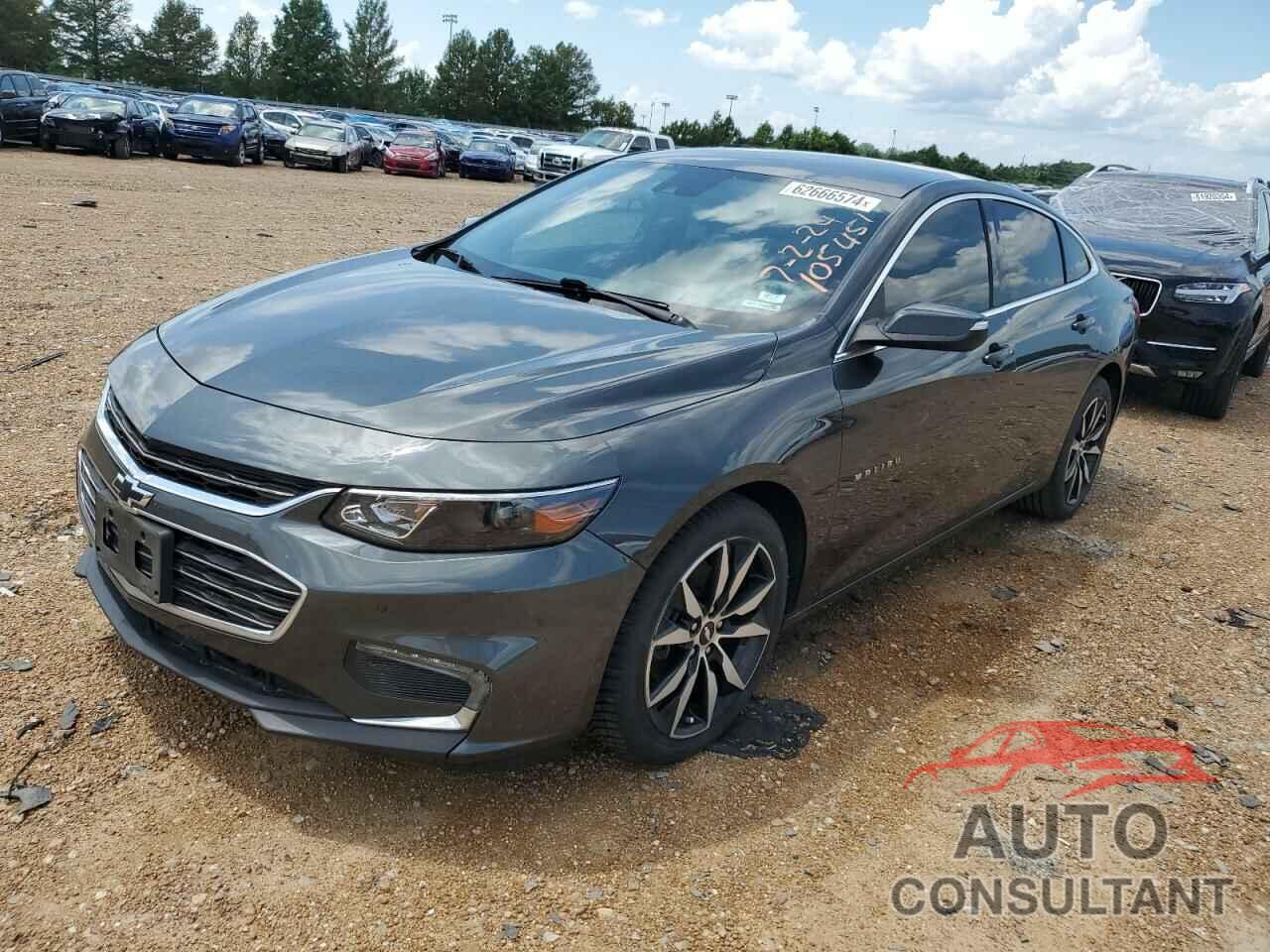 CHEVROLET MALIBU 2017 - 1G1ZE5ST6HF268341