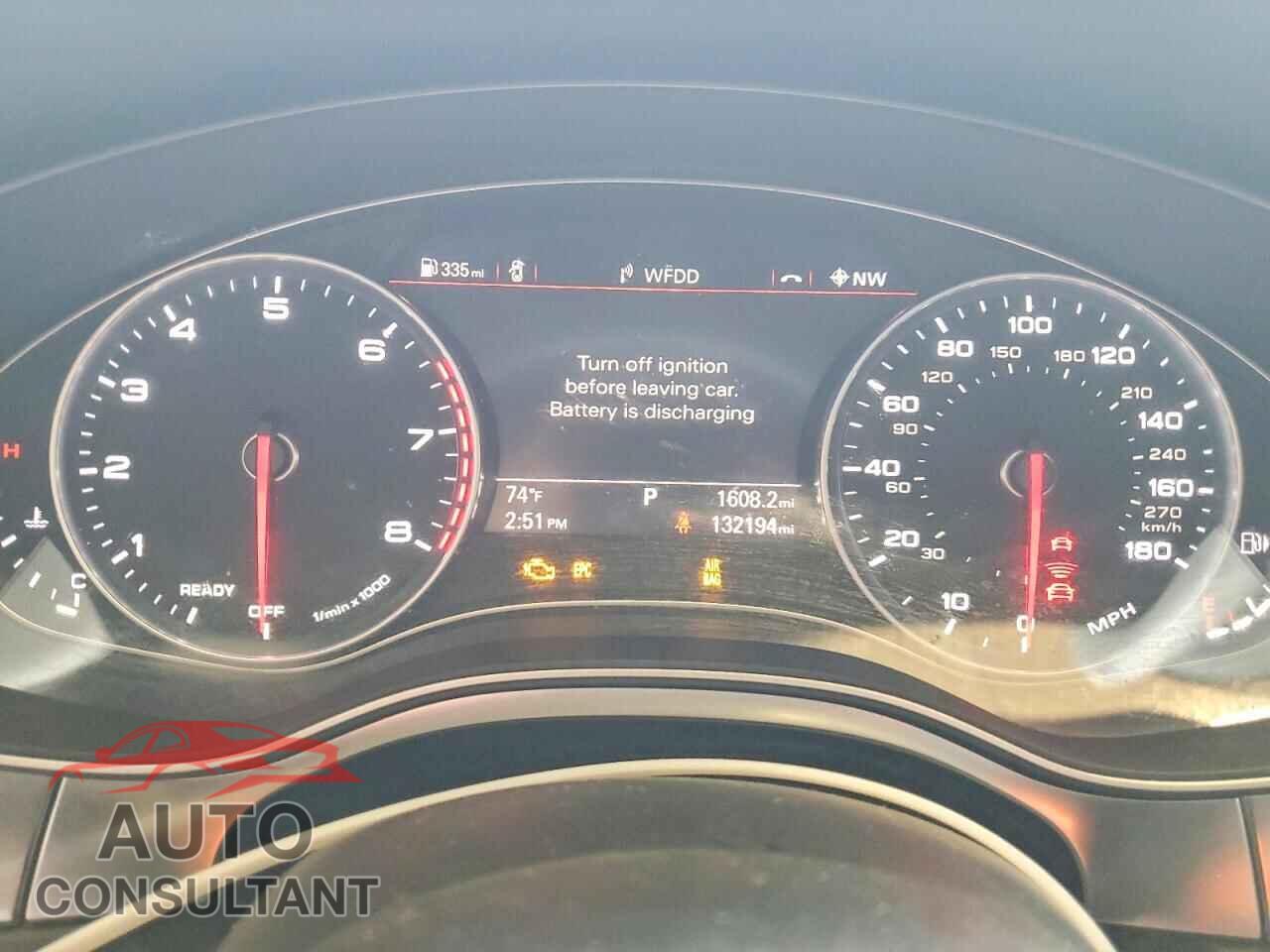 AUDI A7 2016 - WAU2GAFC0GN157257