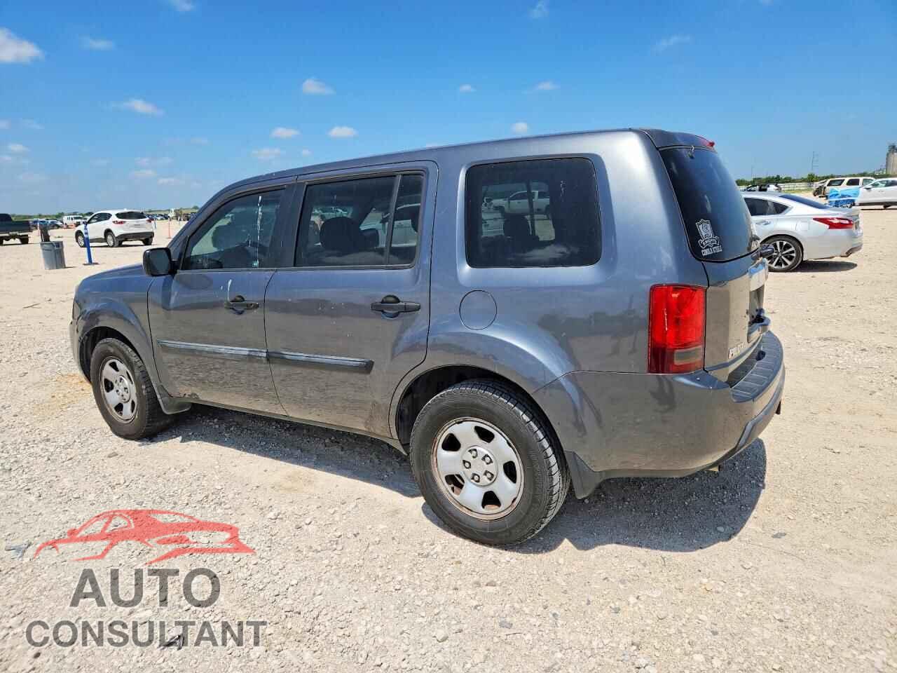 HONDA PILOT 2011 - 5FNYF3H21BB025065