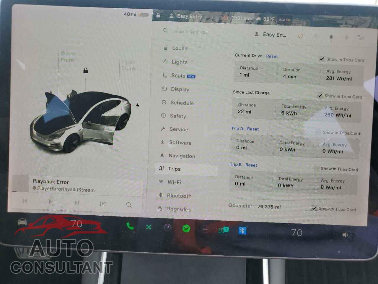 TESLA MODEL 3 2020 - 5YJ3E1EA3LF797307