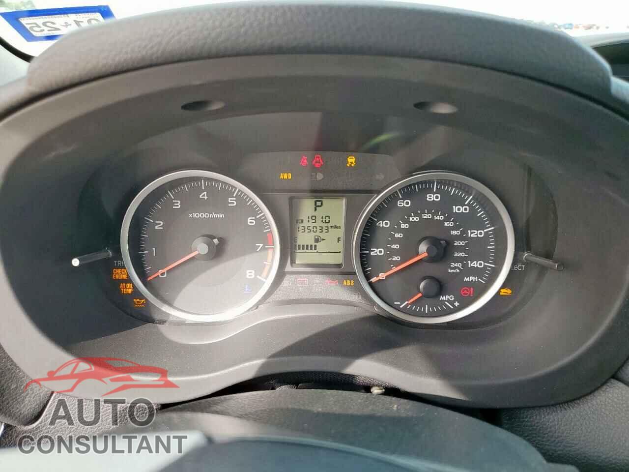 SUBARU XV 2014 - JF2GPAVC5E8345344