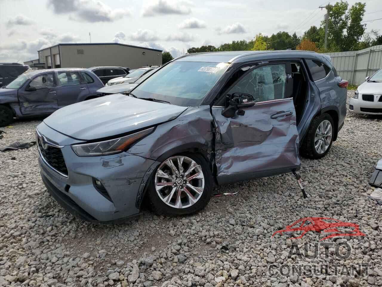 TOYOTA HIGHLANDER 2021 - 5TDXBRCH2MS033342