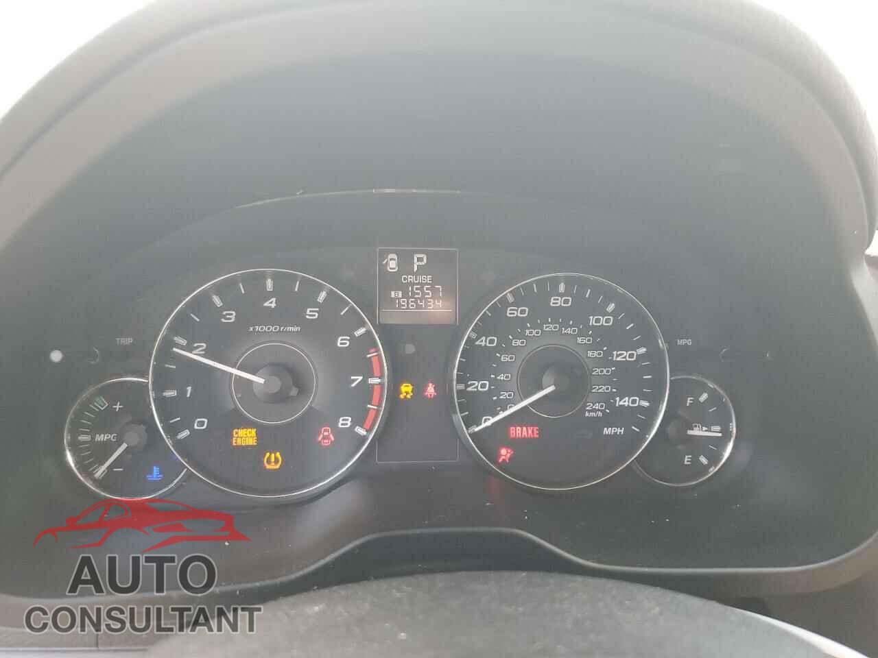 SUBARU OUTBACK 2011 - 4S4BRBCC2B3447992
