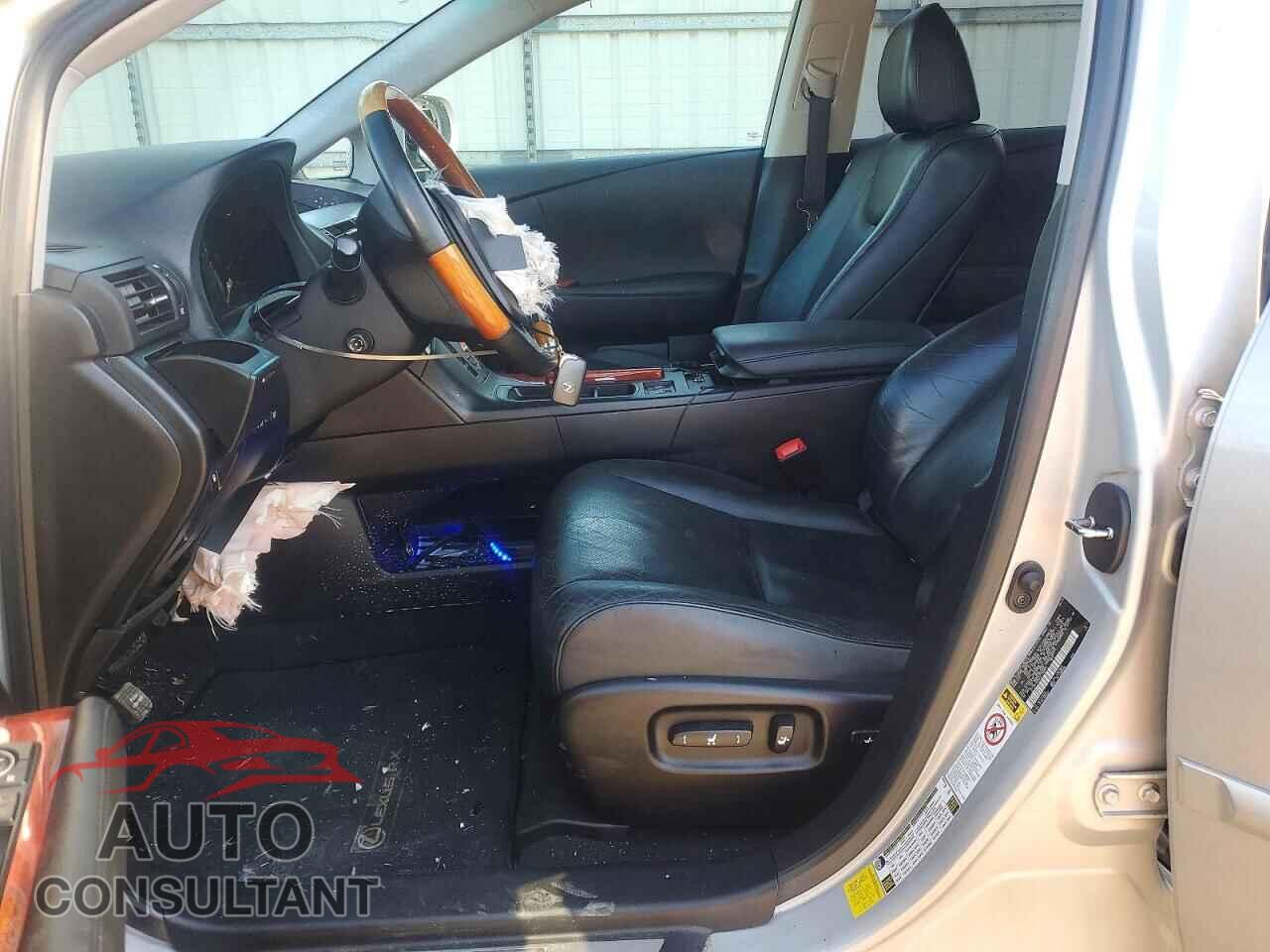 LEXUS RX350 2012 - 2T2BK1BA6CC148951