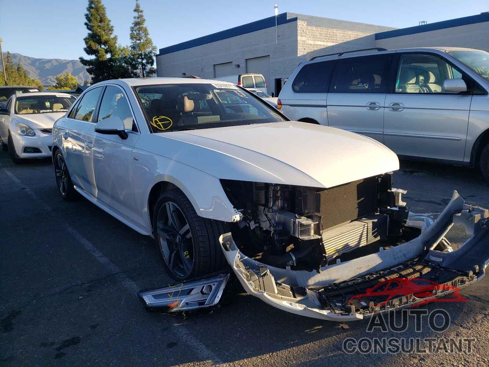 AUDI A4 2018 - WAUENAF47JA024506