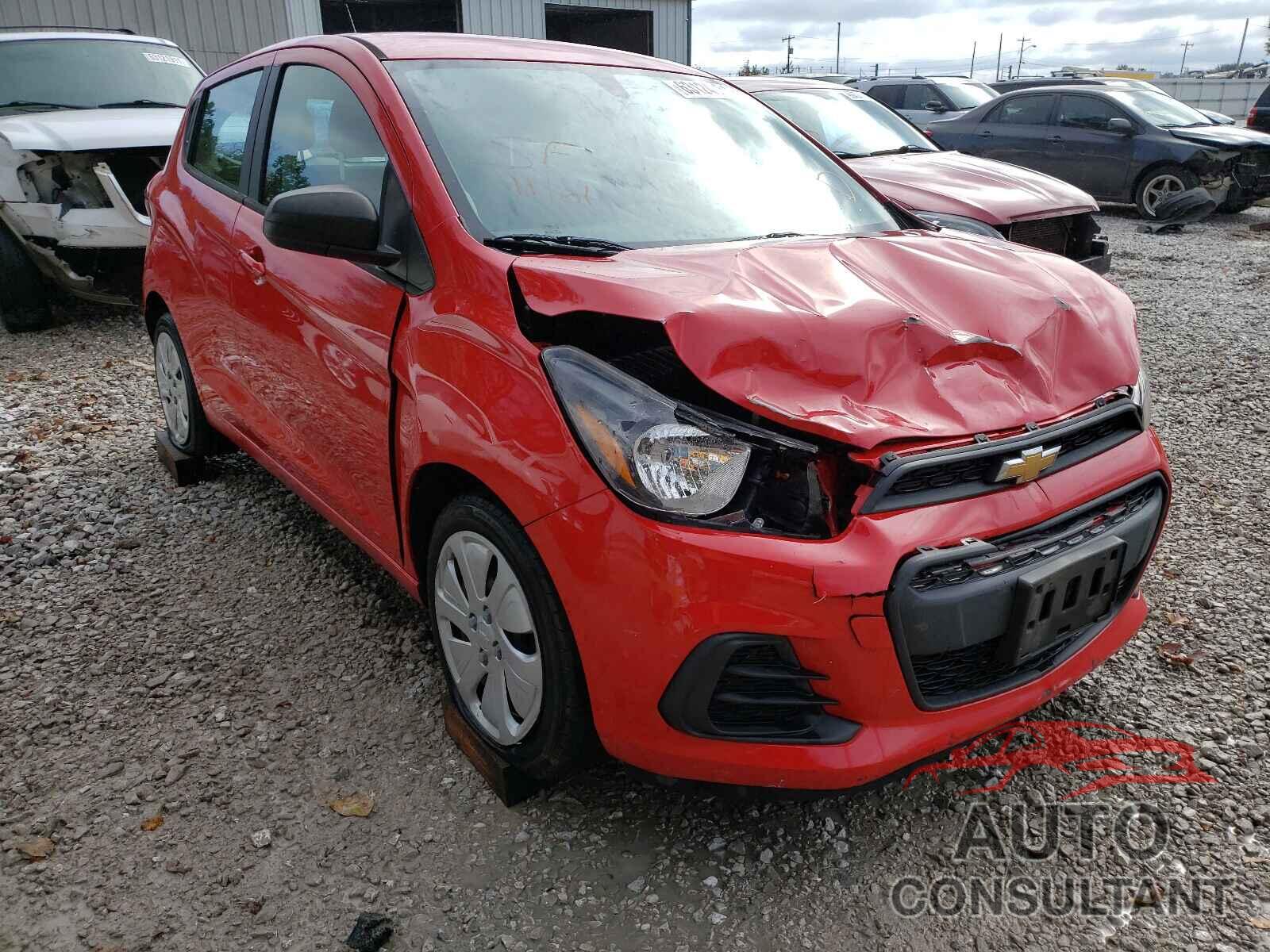 CHEVROLET SPARK 2017 - KL8CB6SA7HC731642