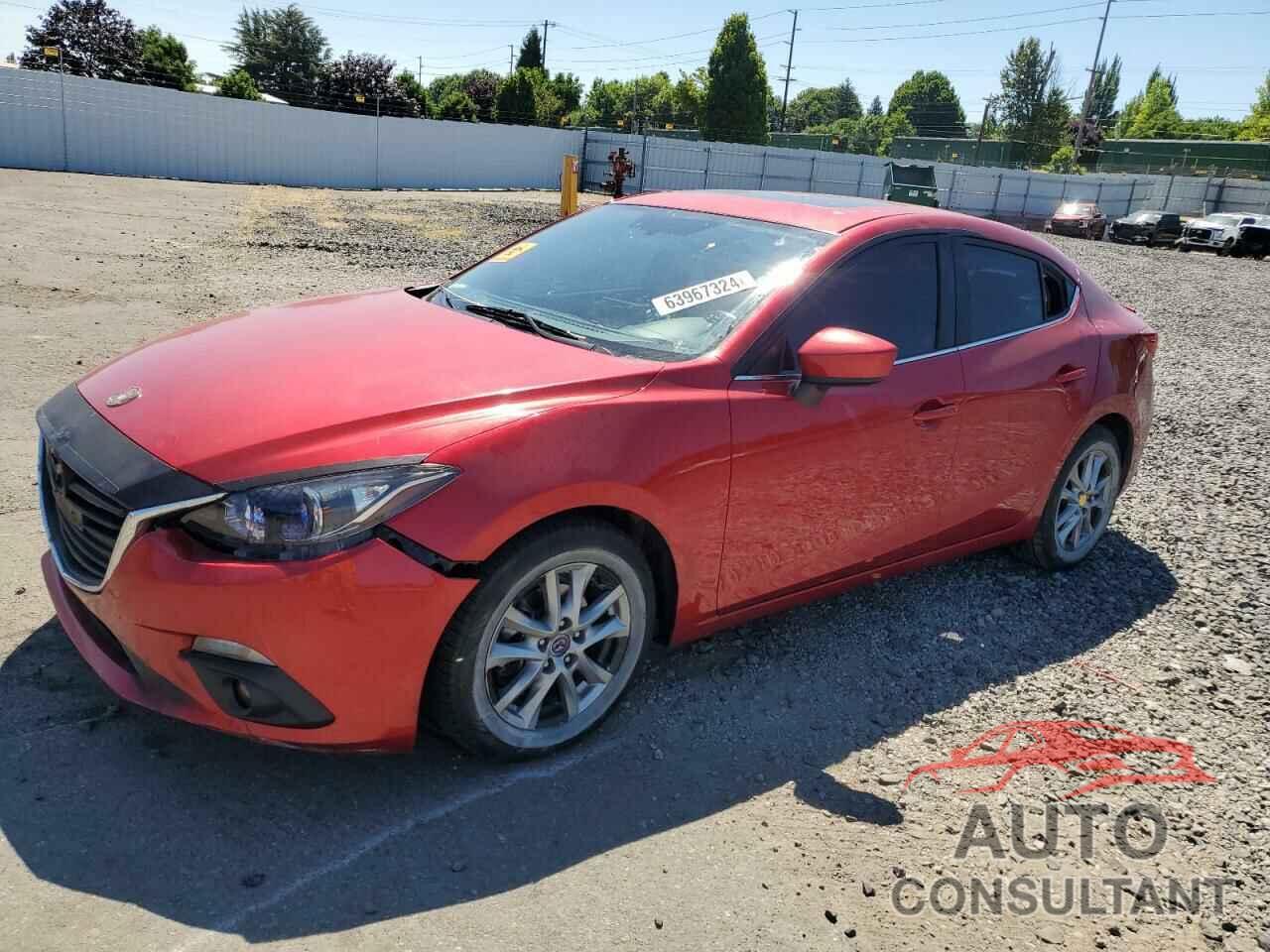 MAZDA 3 2016 - JM1BM1V77G1300101