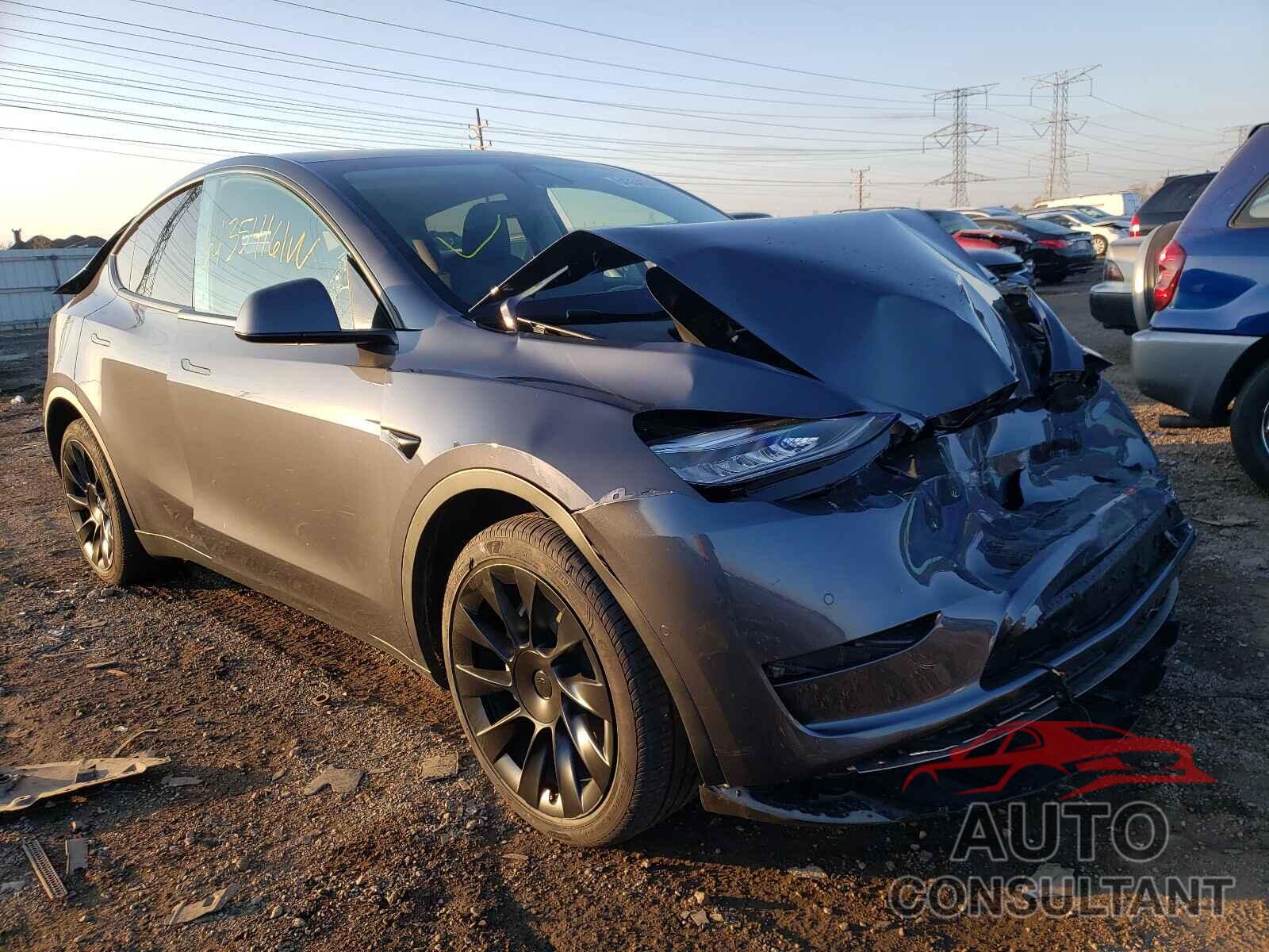 TESLA MODEL Y 2021 - 5YJYGDEEXMF192044